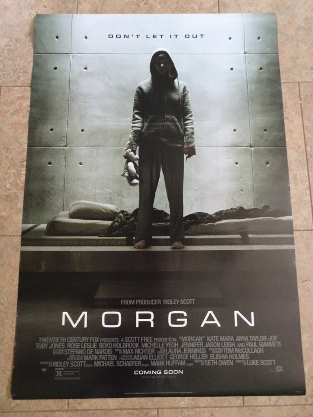 Morgan - Movie Poster with Late Mara as Lee Weathers